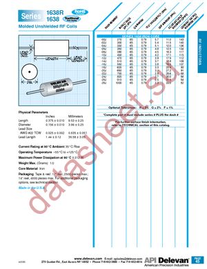 1638R-12J datasheet  